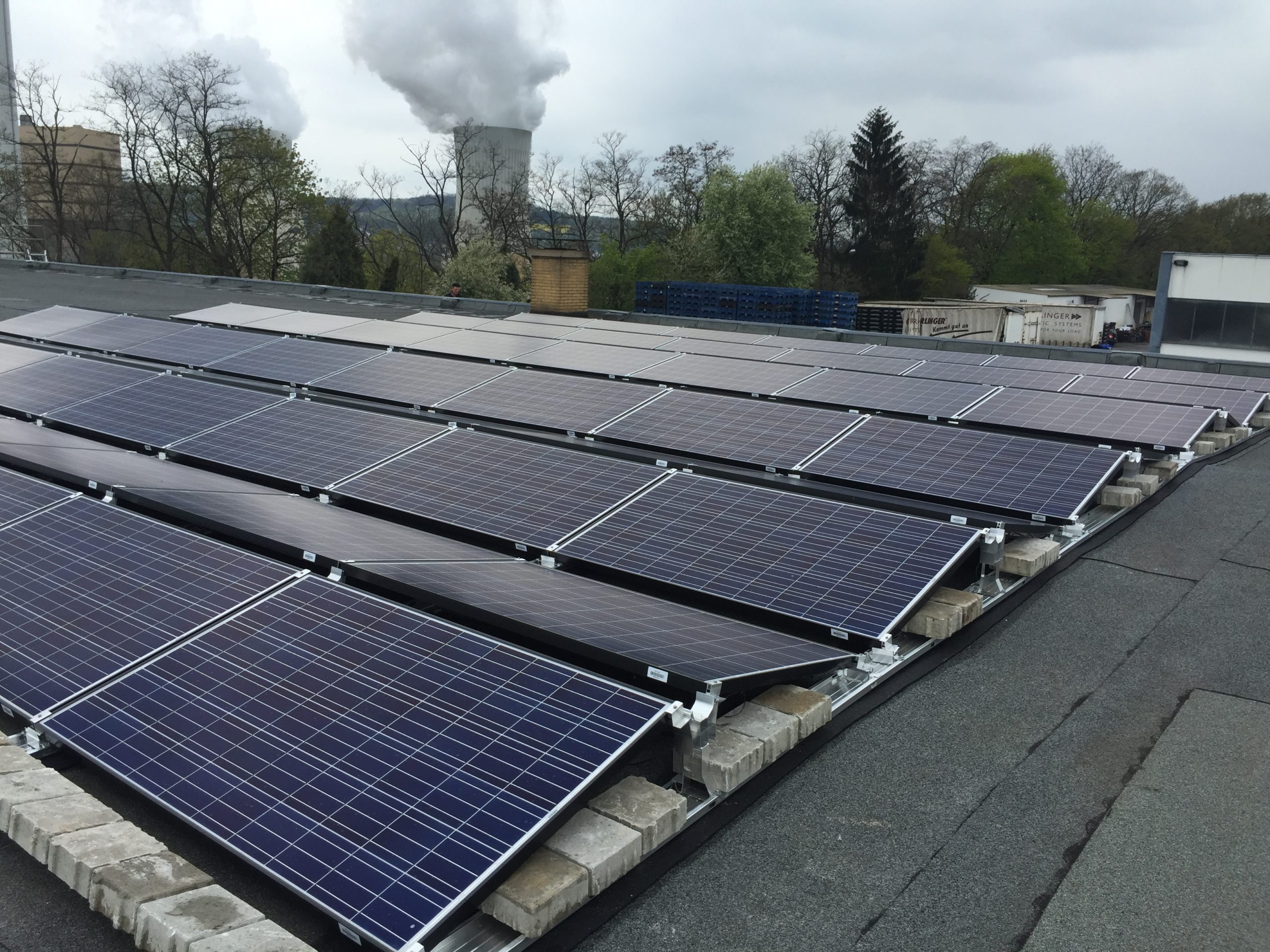 Solarstromanlage in Völklingen Solarstromanlage in Völklingen