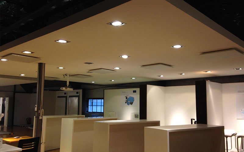 Infrarotheizung in einer Räumlichkeit